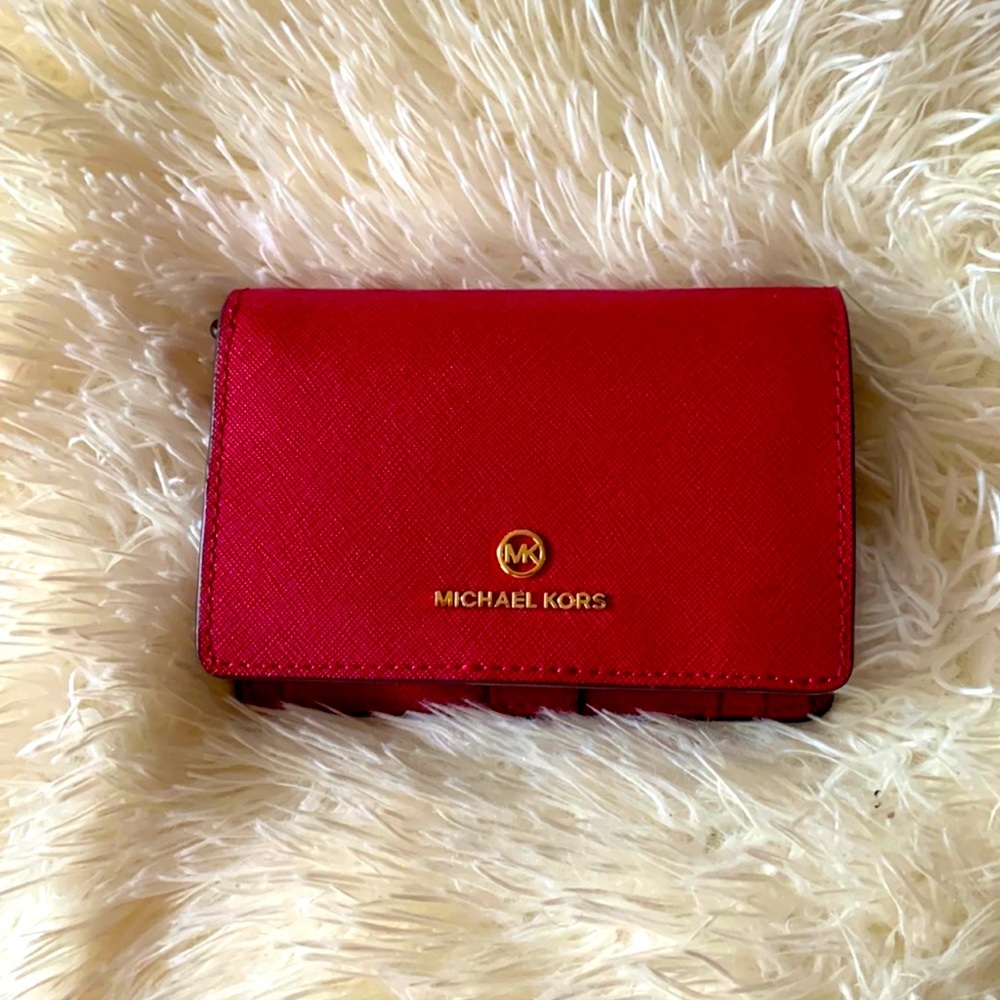 NWOT Michael Kors bifold snap wallet